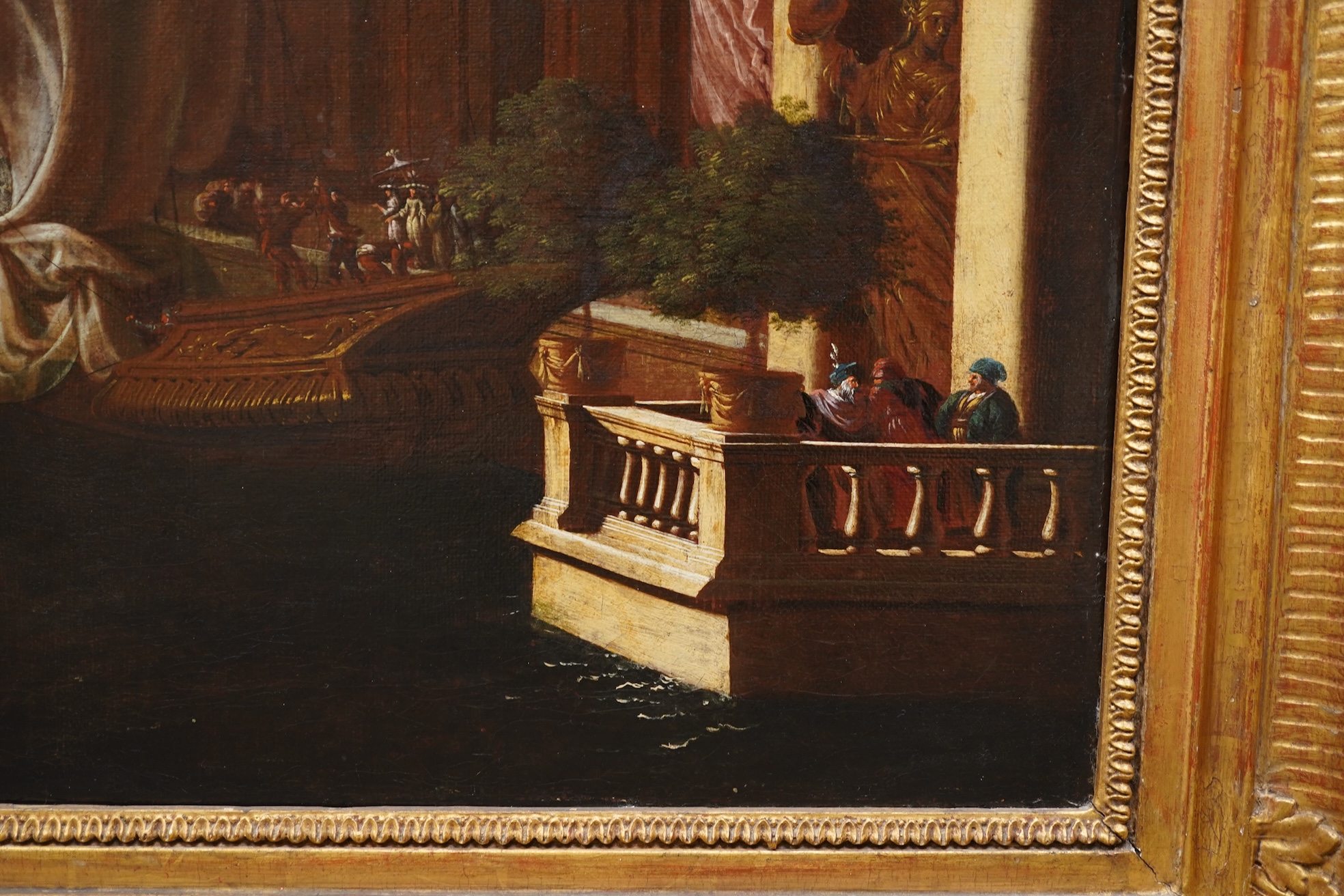 School of Frederick William John Shore, 4th Baron Teignmouth, (1844-1916), 'Classical Buildings by Water'